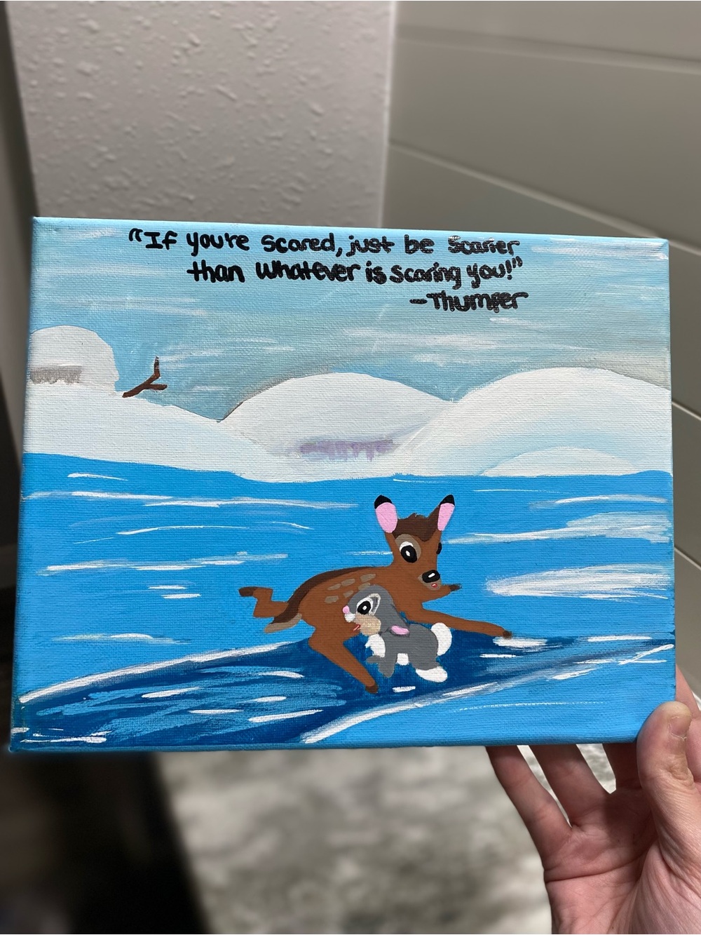 Hand- Crafted Disney Canvas Art - Picture 3 of 4